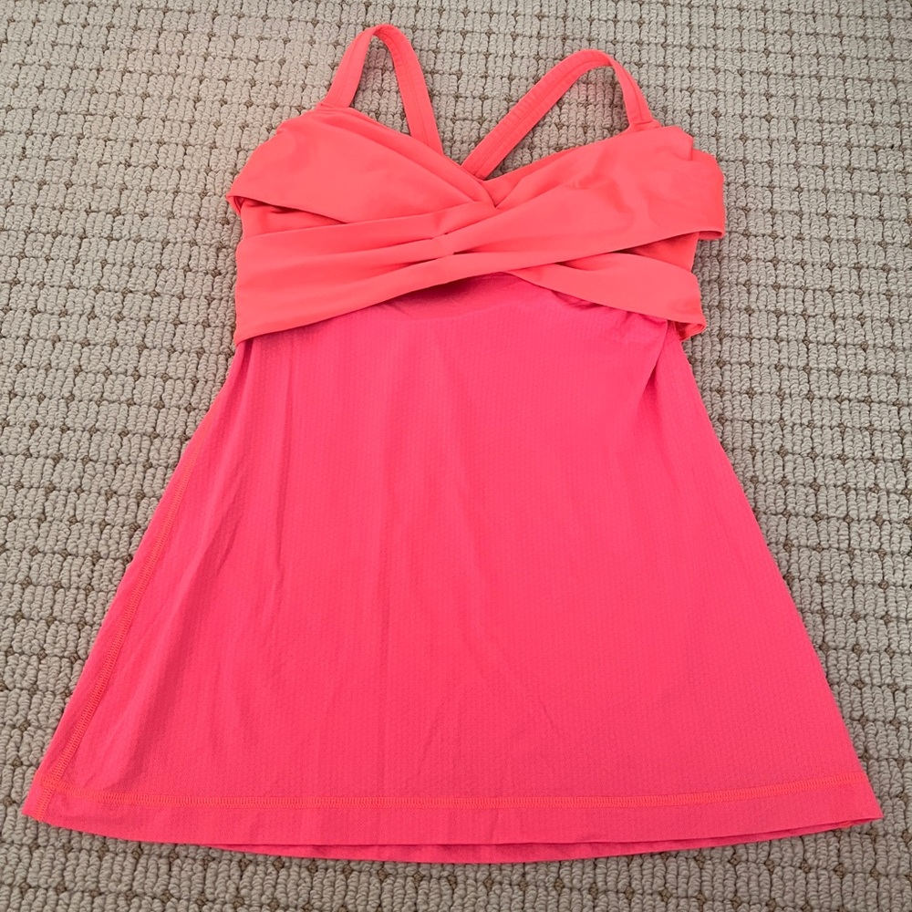 Vibrant Coral Lululemon Tank